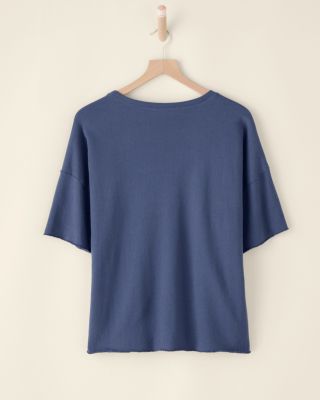 ★送料・関税込★BASIC COTTON★22FW Terry PK Top★ Lightweight Organic Cotton Terry Hooded Top | EILEEN FISHER