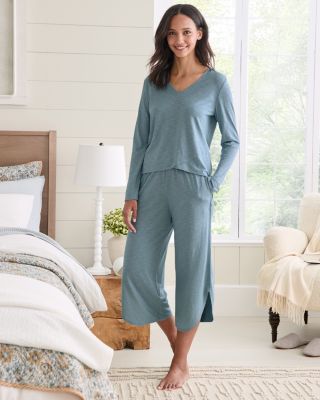 Women's pajama set - lightweight 100% organic cotton