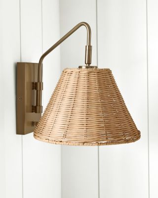 BasketWeave Wall Sconce Hill
