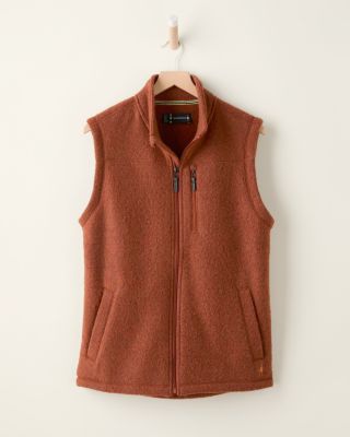Men's Smartwool® Hudson Trail Fleece Vest | Garnet Hill