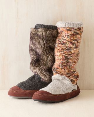 Garnet hill clearance slipper boots