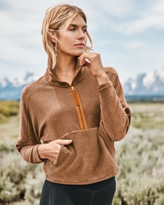 prAna Escambia Half Zip Pullover