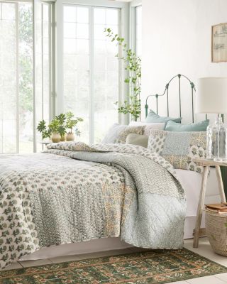 Pieced Block Patchwork Quilted Sham