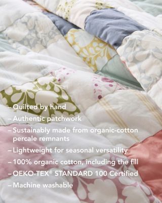 Siesta Upcycled Organic-Cotton Quilt | Garnet Hill