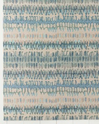 Dash & Albert Paint Chip Hooked Wool Rug Hill