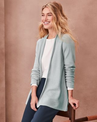 EILEEN FISHER Organic Cotton TENCEL Cardigan