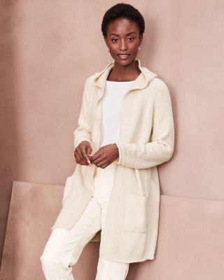 Eileen fisher hooded outlet cardigan