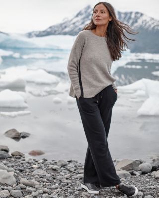 Washable-Cashmere Essential Pants | Garnet Hill
