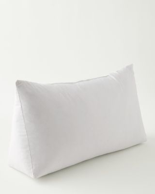 Down feather wedge clearance pillow