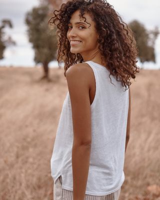 Classic Organic-Linen Tank