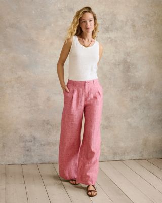Classic Organic-Linen Tank | Garnet Hill