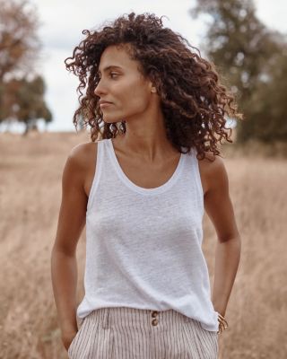 Linen Tank Top