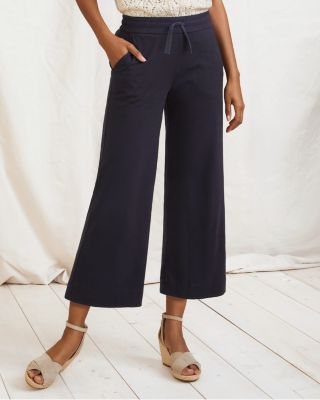 Vintage Knit Wide-Leg Pants