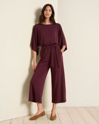 L'AppartementアパルトモンTwist Cloth Jump Suit Prato Knit Jumpsuit | Garnet Hill