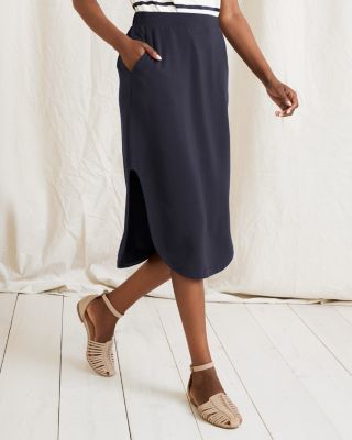 Knit midi skirt qvc hotsell