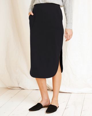 Knit midi skirt qvc best sale