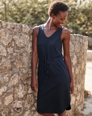 cable knit tank dress Recycled Easy Long sleeve