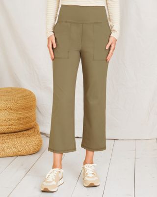 Ascent Cropped Wide-Leg Pants