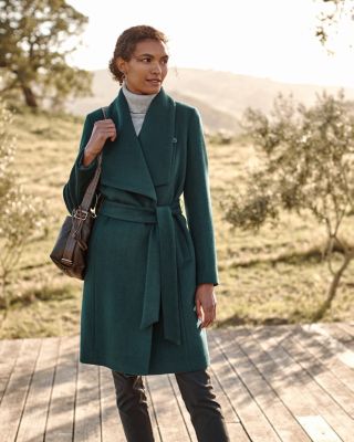 Cole Haan Shawl-Collar Coat | Garnet Hill
