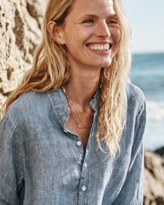 CP Shades Jasmine Linen Tunic | Garnet Hill