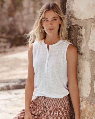 Organic-Linen Tank