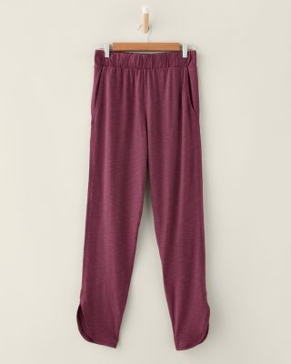 Oasis Knit Pajama Pants Garnet Hill