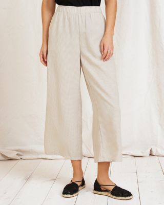 Lunar Scalloped Eyelet Pants - Morgan Clare