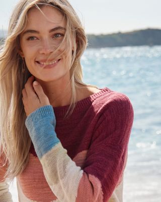 Skyline Linen & Organic-Cotton Sweater