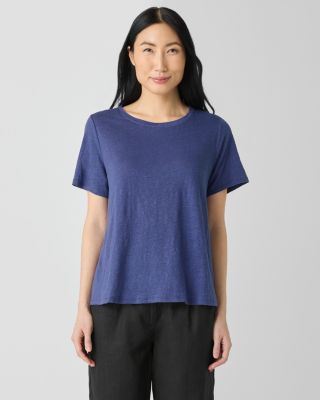 Eileen Fisher Organic Linen Shorts