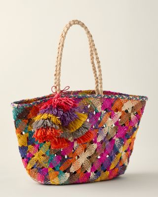 Mar Y Sol Cavello Straw Tote | Garnet Hill