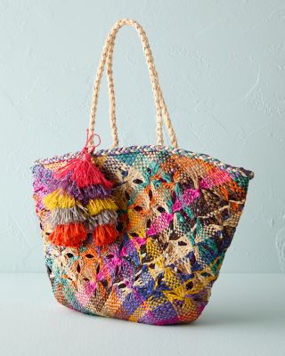 Mar Y Sol Artisan Made Raffia Accessories