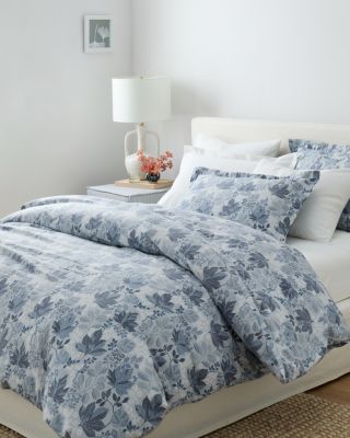 Foliage Supima® Flannel Duvet Cover Hill