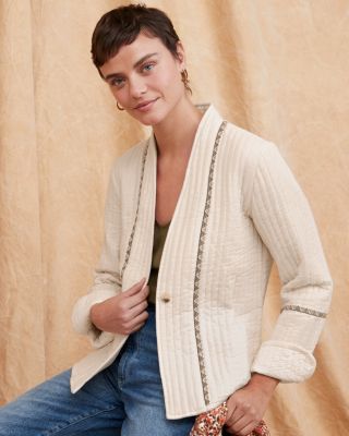 WOMEN'S RELAXED TAILORED JACKET