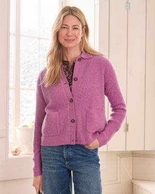 ニット+セーター liten  cotton candy knit Can't Forget Pink Heart Cable Knit Sweater – Shop the Mint
