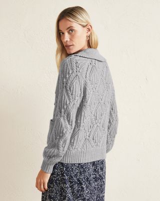 値下げ Cashmere Compact Cardigan オリーブ Cashmere Compact Cardigan（カーディガン/ボレロ）｜TODAYFUL