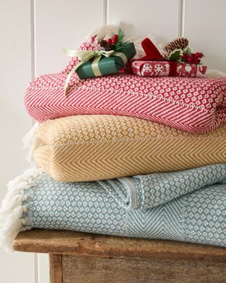 Garnet hill throw blanket sale