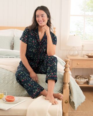 ppクローゼット　リトルウェーブガール Wildwood Knit Pajama Pants | Garnet Hill