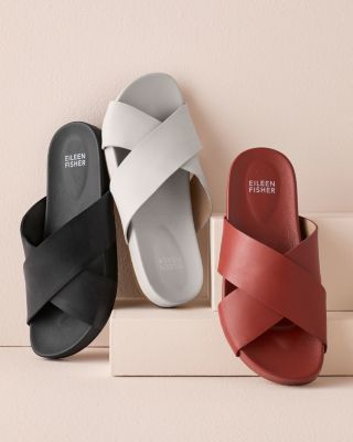 Eileen fisher criss hot sale cross sandals