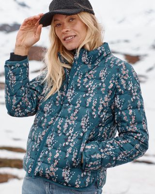 Printed Packable Down Jacket Garnet Hill