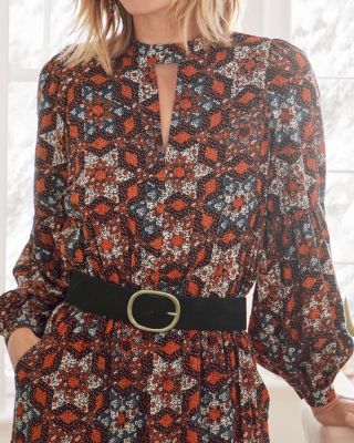 Ballad Swiss-Dot Maxi Dress | Garnet Hill