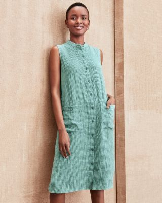 Eileen fisher sale linen dresses