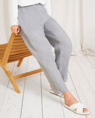 Organic Linen Straight Pant