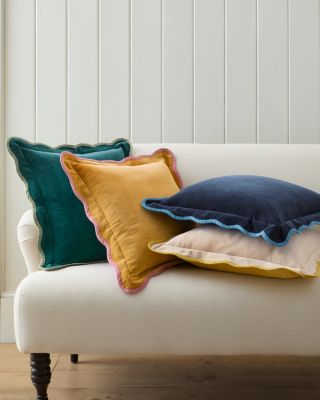 Paoletti pom pom cushions best sale