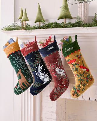 Woodland Christmas Stocking Collection, Christmas Stocking Kits To Make