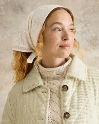 Cashmere Bandana Scarf | Garnet Hill