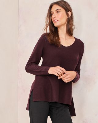 EILEEN FISHER Peruvian Organic-Cotton Tunic Sweater | Garnet Hill