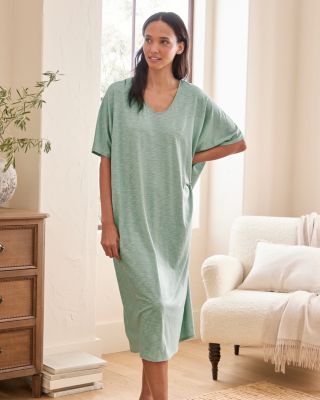 Nightgowns made from organic cotton, Feminine sleepwear for women