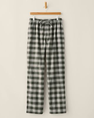 パンツ House on the Hill Parent Pants Checker S Men's Organic-Pima-Cotton Flannel Pants | Garnet Hill