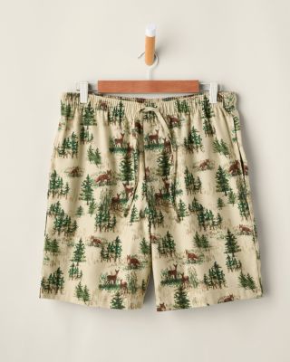 Men's OrganicPimaCotton Flannel Shorts Hill