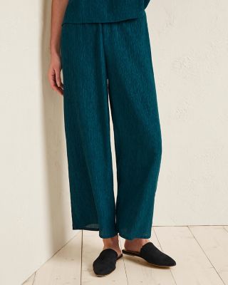 eileen fisher woven plisse